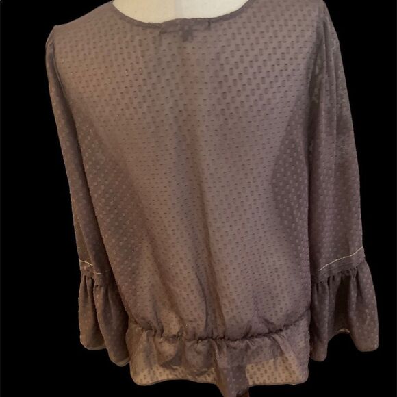 Sanctuary Brown Size Large Blouse - Picture 8 of 10